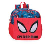 Marvel Joumma Spiderman Authentic Kindergartenrucksack, Rot, 21 x 25 x 10 cm, Polyester, 5,25 l, rot, Kindergarten-Rucksack