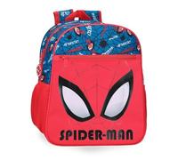 Marvel Joumma Spiderman Authentic Schulrucksack, anpassbar an Trolley, Rot, 27 x 33 x 11 cm, Polyester, 9,8 l, rot, Schulrucksack, anpassbar an Trolley