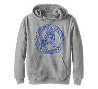 Marvel Jungen Avengers Classic Avenger Hilt Hoodie, Athletisch Heather, M