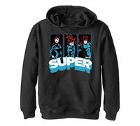 Marvel Jungen Avengers Classic Super-kapuzenpulli, Schwarz, XL