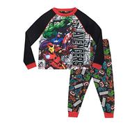 Marvel Jungen Avengers Schlafanzug Mehrfarbig 122