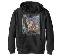 Marvel Jungen Eternals Gold Frame Poster Hoodie, Schwarz, XL