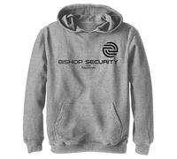 Marvel Jungen Hawkeye Bishop Security Kapuzenjacke mit Logo Hoodie, Athletisch Heather, S