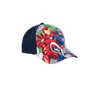 Marvel Jungen Kappe Avengers Classic - Größe 52 - Farbe Navy, Marineblau, 52 cm