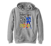 Marvel Jungen Klassischer Kapuzenpulli mit Laserpanelen, Athletisch Heather, M