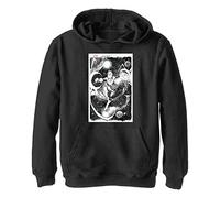 Marvel Jungen Marvel Sketch Hoodie, Schwarz, S