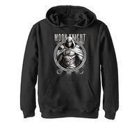Marvel Jungen Moon Knight Moon Knight Team Hoodie, Schwarz, M