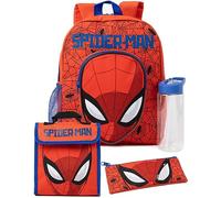 Marvel Jungen Red Gepäck: Kindergepäck, rot, One Size (4er Pack)