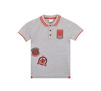 Marvel Jungen Spider-Man Strickpolo Kurzarm Poloshirt für Kinder 98 Grau