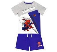 Marvel Jungen Spiderman T-Shirt und Shorts Set Mehrfarbig 98