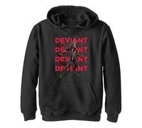 Marvel Jungen The Eternals Deviant Repeating Hoodie, Schwarz, S