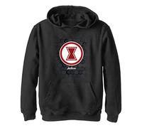 Marvel Jungen Witwe Hex Hoodie, Schwarz, S