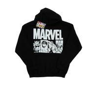 Marvel - Kapuzenpullover für Herren (Schwarz) L