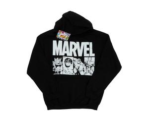 Marvel - Kapuzenpullover für Herren (Schwarz) S