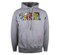 Marvel - Kapuzenpullover Logo für Herren (Grau) S