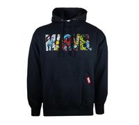 Marvel - Kapuzenpullover Logo für Herren (Marineblau) XL