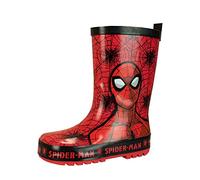 Marvel Kinder Gummistiefel Spiderman Rot 28