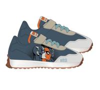 Marvel Kinderturnschuhe - Blau und Weiß - Größe 36 - Klettverschluss und Schnürung - Turnschuhe mit TPR-Sohle - Original Produkt entworfen in Spanien