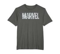 Marvel Logo Comics Gray Pencil Sketch Super Heroes Avengers T-Shirt