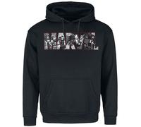 Marvel Logo Group B&W Outline Kapuzenpullover schwarz in M