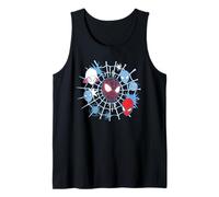 Marvel Miles Morales Spider-Man Team Spidey Big Face Collage Tank Top
