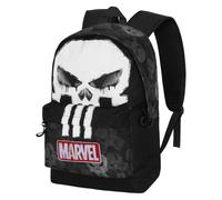 Marvel Punisher Skull-Fan HS Rucksack 2.2, Schwarz, 31 x 44 cm, Kapazität 24 L