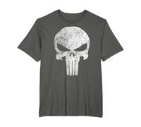 Marvel Punisher Skull Symbol Distressed T-Shirt