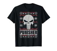 Marvel Punisher Skull Ugly Weihnachten T-Shirt