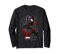 Marvel Puzzle Quest Spider-Man Miles Morales Langarmshirt