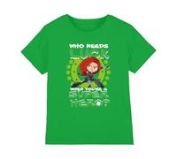 Marvel Schwarz Widow St Patrick's Day Lucky Super Hero Kinder T-Shirt, Kellygrün, 9-11 J