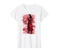Marvel Shang-Chi and The Legend of The Ten Rings Katy T-Shirt, Damen, Weiß, S