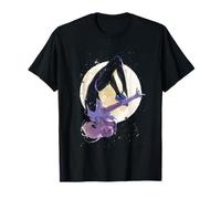 Marvel Spider-Gwen Salto-Silhouette im Mondlicht T-Shirt