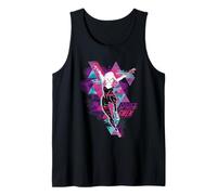 Marvel Spider-Man: Across the Spider-Verse Gwen Glitch Tank Top