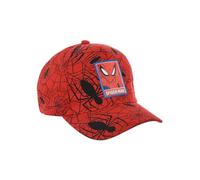Marvel Spider-Man Baseball Kappe für Jungen, Linsenförmiges Design Kinder Sommermütze, Geschenk für Jungen | Rot