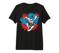 Marvel Spider-Man: Brand New Day Pop Art Spidey and Skyline Premium T-Shirt