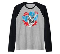 Marvel Spider-Man: Brand New Day Pop Art Spidey and Skyline Raglan