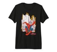 Marvel Spider-Man: Day Animated Style Spidey Pose Premium T-Shirt