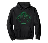 Marvel Spider-Man: Day Hulk Green Web Silhouette Pullover Hoodie