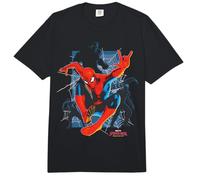 Marvel Spider-Man: Day Spidey Villains Looming Comfort Colors Adult Heavyweight T-Shirt