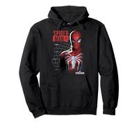 Marvel Spider-Man Game Brick Portrait Pullover Hoodie