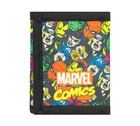 Marvel Spider-Man Jungen Geldbörse mit Avengers Faltbare Kinder Geldbörse, Marvel, Einheitsgröße