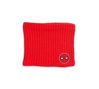 Marvel Spider-Man Kinder Schlauchschal offiziell lizenziert Loopschal für Jungen Einheitsgröße ab 3 Jahren warm weich Winter Accessoire Geschenk für Jungs (Rot)
