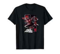 Marvel Spider-Man: Miles Morales Action Shot Glitch T-Shirt