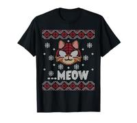 Marvel Spider-Man Miles Morales Game Spider-Cat Holiday T-Shirt