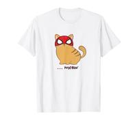Marvel Spider-Man Miles Morales Game Spider-Cat Meow T-Shirt
