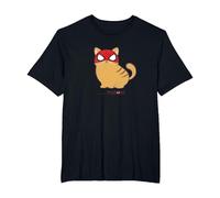 Marvel Spider-Man Miles Morales Game Spider-Cat Meow T-Shirt, Herren Große Größen, Schwarz, 6X Tall