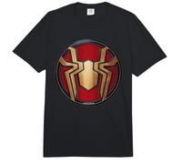 Marvel Spider-Man: No Way Home Gold Spider Suit Logo Comfort Colors Adult Heavyweight T-Shirt