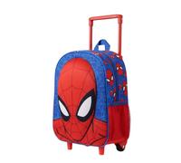 Marvel Spider-Man Rollrucksack, Schulrucksack, Trolley-Rucksack für den Schulstart, Reiserucksack, Geschenk für Jungen