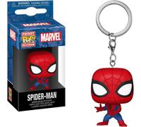 Funko Pop! Keychain: Marvel NC - Spider-Man - Marvel Comics - Neuartiger Schlüsselanhänger - Vinyl-Minifigur Zum Sammeln - Strumpffüller - Geschenkidee - Offizielle Handelswaren - Minifigur