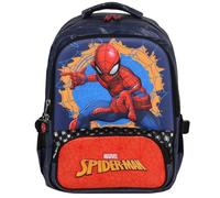 MARVEL Spider-Man Schulrucksack mit Laptopfach, 41 × 30 × 15 cm (Marineblauer Spider-Man)